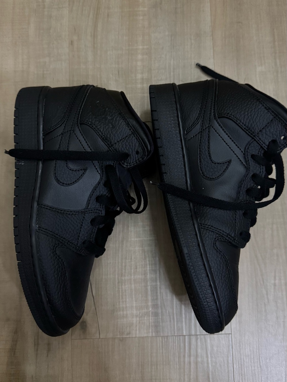 Jordan Black High-Top Sneakers